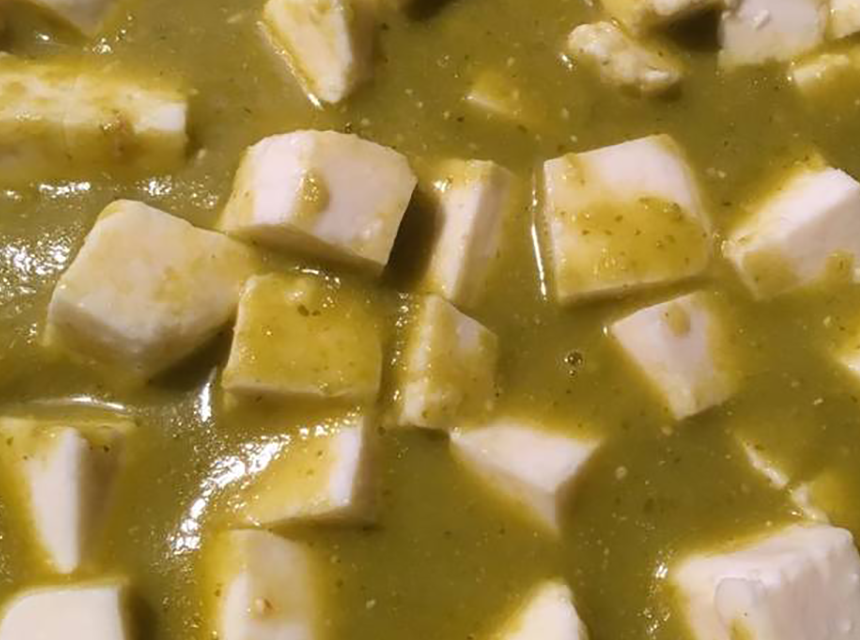 Sabor a Mexico - Receta queso en sopa de epazote